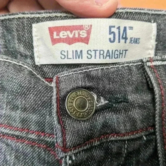 VTG LEVI'S model  514 SLIM STRAIGHT size 28X32 Made in Mexico - Picture 3 of 10